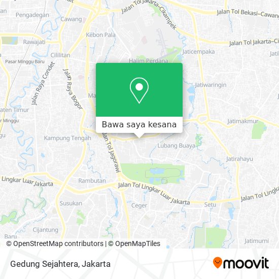 Peta Gedung Sejahtera