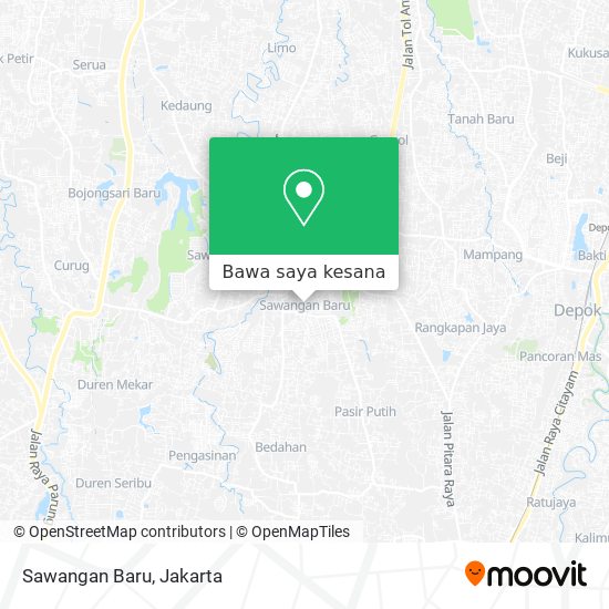 Peta Sawangan Baru