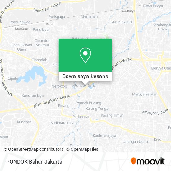 Peta PONDOK Bahar