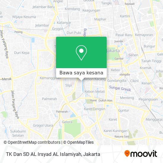 Peta TK Dan SD AL Irsyad AL Islamiyah