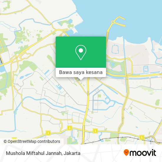 Peta Mushola Miftahul Jannah