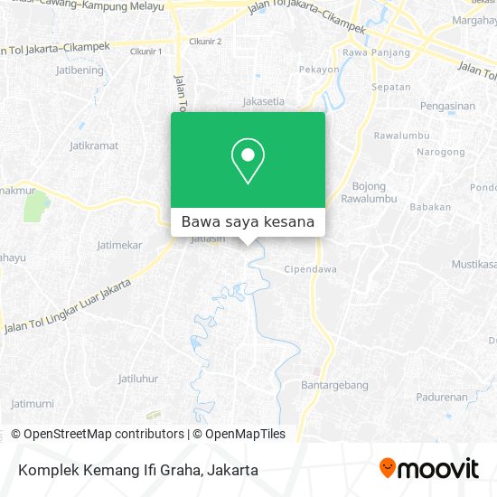 Peta Komplek Kemang Ifi Graha