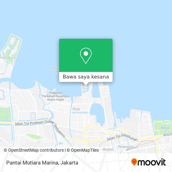 Peta Pantai Mutiara Marina