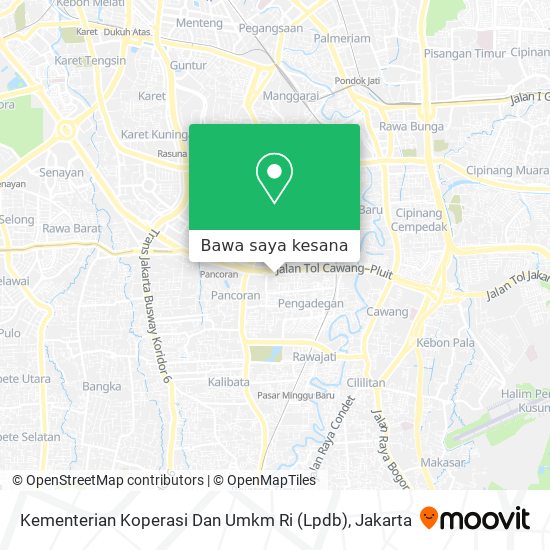 Peta Kementerian Koperasi Dan Umkm Ri (Lpdb)