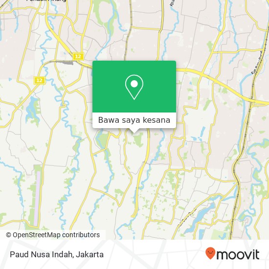 Peta Paud Nusa Indah