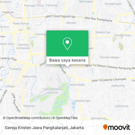 Peta Gereja Kristen Jawa Pangkalanjati