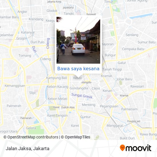 Peta Jalan Jaksa