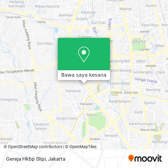 Peta Gereja Hkbp Slipi