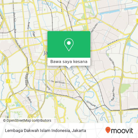 Peta Lembaga Dakwah Islam Indonesia