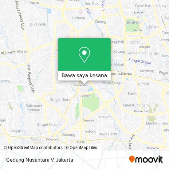Peta Gedung Nusantara V