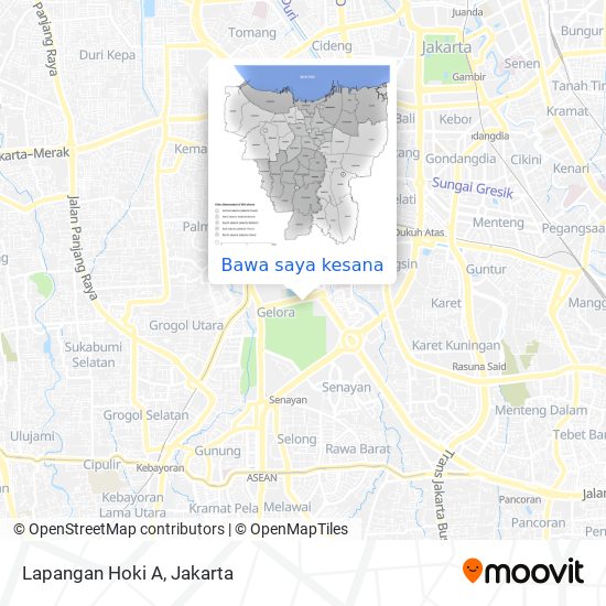 Peta Lapangan Hoki A