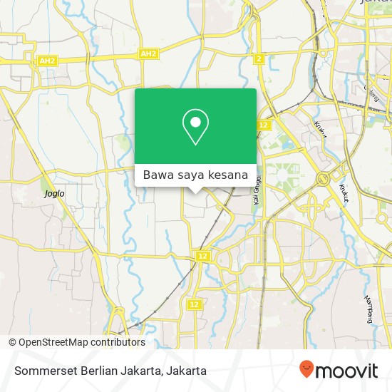 Peta Sommerset Berlian Jakarta