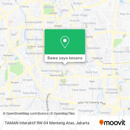 Peta TAMAN Interaktif RW 04 Menteng Atas