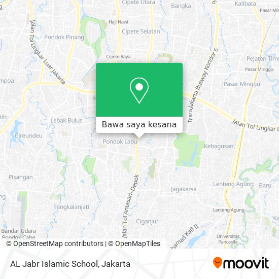 Peta AL Jabr Islamic School