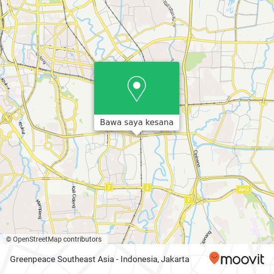 Peta Greenpeace Southeast Asia - Indonesia