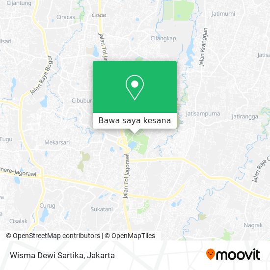 Peta Wisma Dewi Sartika