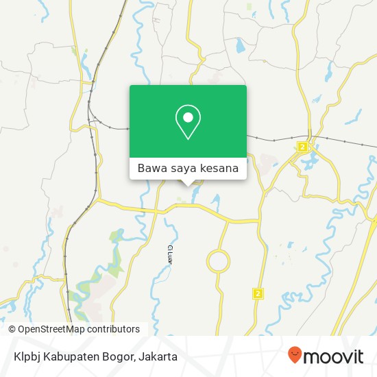 Peta Klpbj Kabupaten Bogor