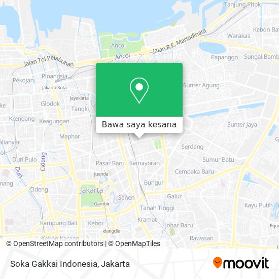 Peta Soka Gakkai Indonesia