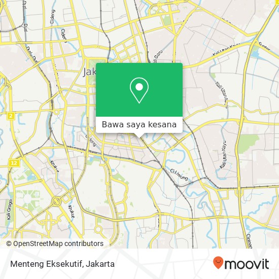 Peta Menteng Eksekutif