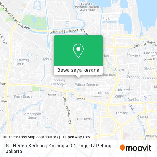 Peta SD Negeri Kedaung Kaliangke 01 Pagi, 07 Petang
