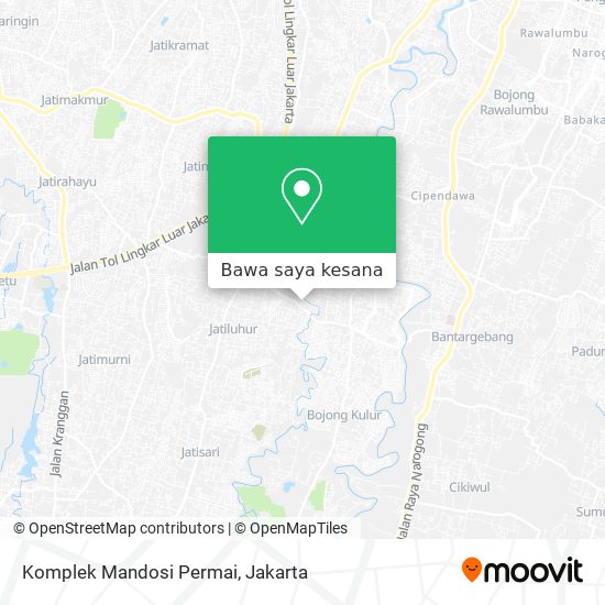 Peta Komplek Mandosi Permai