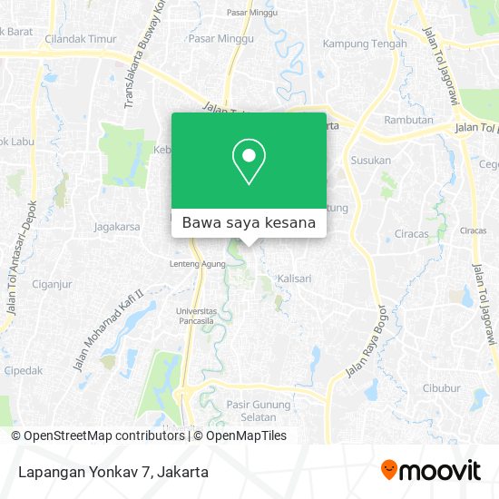 Peta Lapangan Yonkav 7