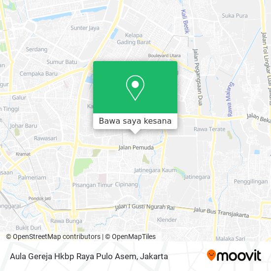 Peta Aula Gereja Hkbp Raya Pulo Asem