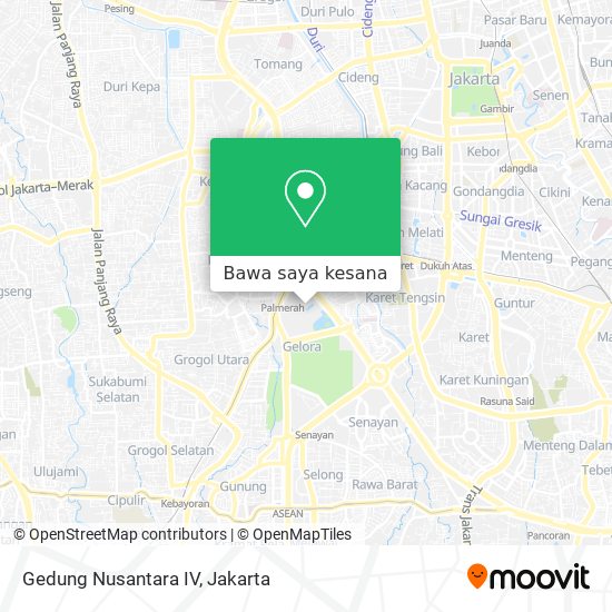Peta Gedung Nusantara IV