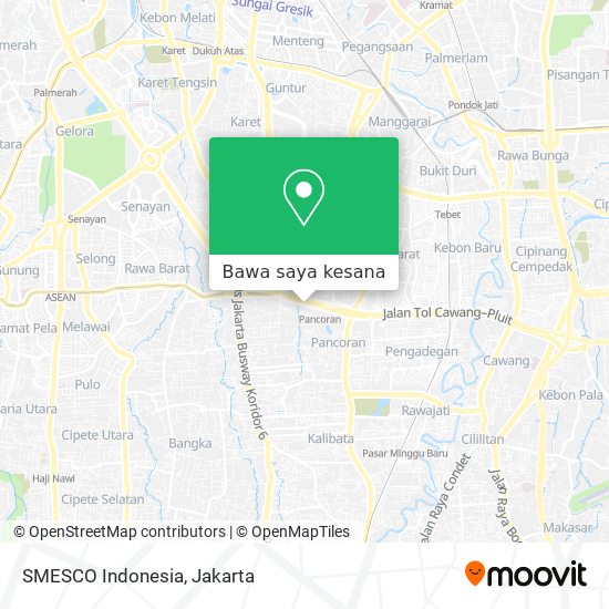 Peta SMESCO Indonesia