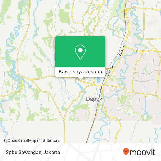 Peta Spbu Sawangan