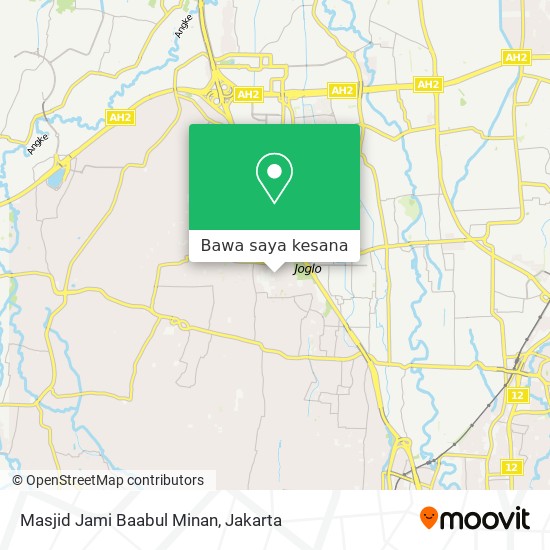 Peta Masjid Jami Baabul Minan