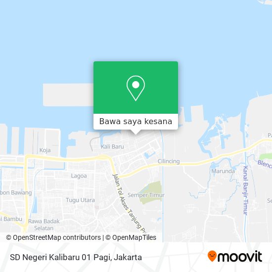 Peta SD Negeri Kalibaru 01 Pagi