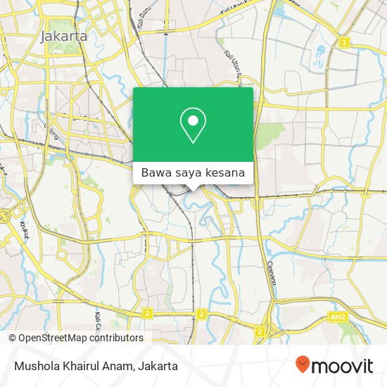 Peta Mushola Khairul Anam