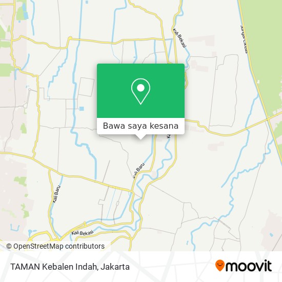 Peta TAMAN Kebalen Indah