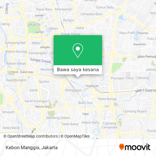 Peta Kebon Manggis