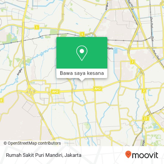 Peta Rumah Sakit Puri Mandiri