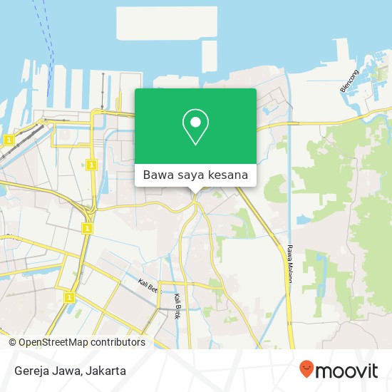 Peta Gereja Jawa