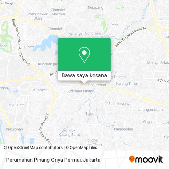 Peta Perumahan Pinang Griya Permai