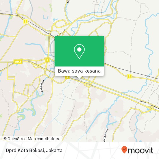 Peta Dprd Kota Bekasi