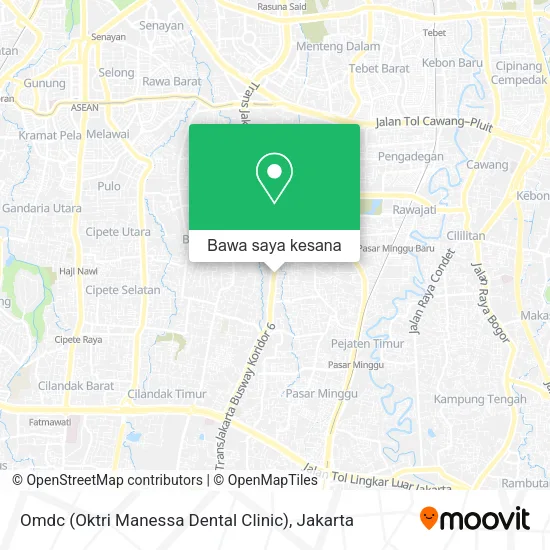 Peta Omdc (Oktri Manessa Dental Clinic)