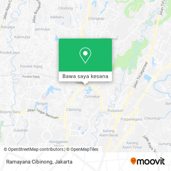 Peta Ramayana Cibinong