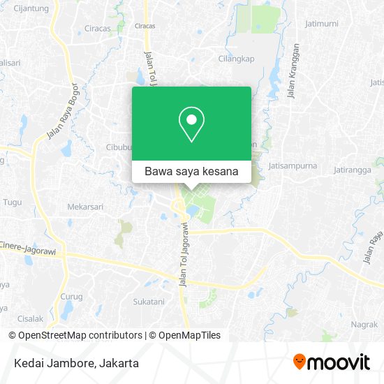 Peta Kedai Jambore