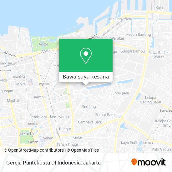 Peta Gereja Pantekosta DI Indonesia