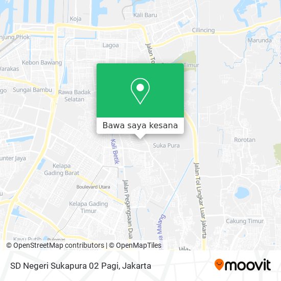 Peta SD Negeri Sukapura 02 Pagi