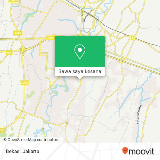 Peta Bekasi