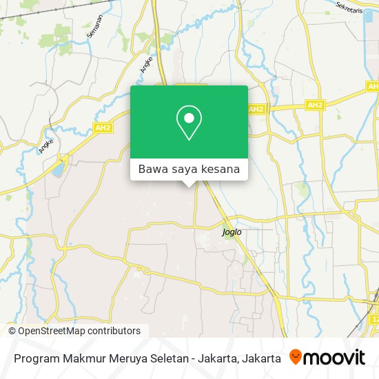 Peta Program Makmur Meruya Seletan - Jakarta