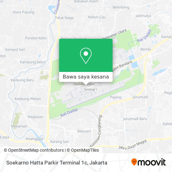 Peta Soekarno Hatta Parkir Terminal 1c