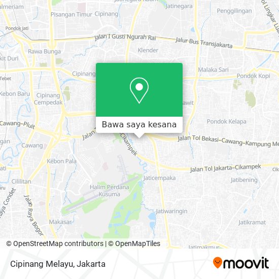 Peta Cipinang Melayu