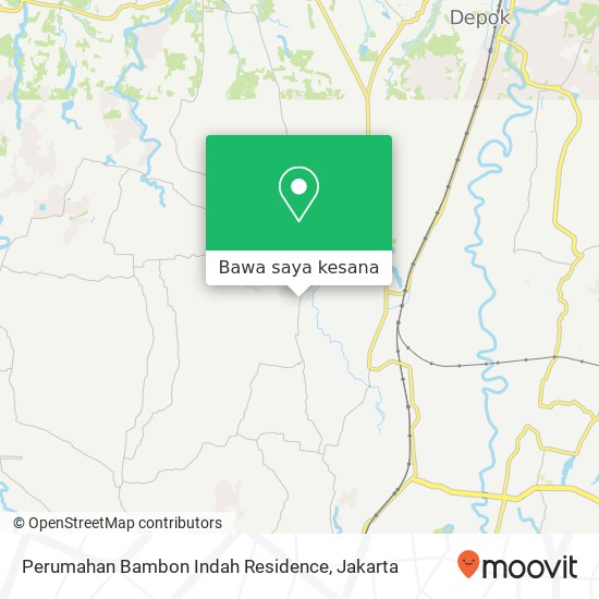 Peta Perumahan Bambon Indah Residence