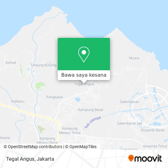 Peta Tegal Angus